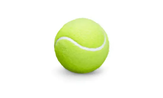 Green tennis ball