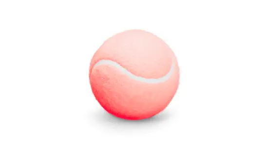 Red tennis ball